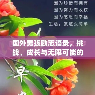 国外男孩励志语录，挑战、成长与无限可能的勇气之路