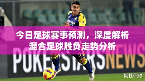 今日足球赛事预测，深度解析混合足球胜负走势分析